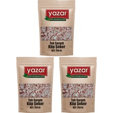 Yazar Tek Sargılı Küp Şeker 3 x 750 gr