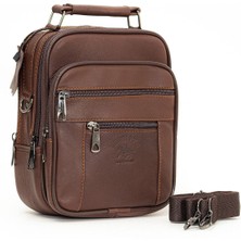 Newish Polo  Deri Postacı Kasalı El Omuz Çantası Büyük