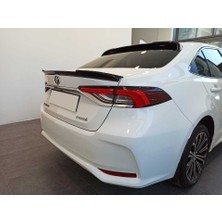 Karva Toyota Corolla Cam Üstü Spoiler Piano Black 2019+