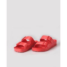 Shoecide Unisex Eva Çift Bant Tokalı Terlik