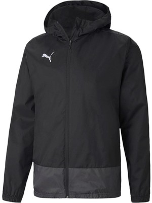 Puma Teamgoal 23 Training Rain Jacket Erkek Futbol Antrenman Yağmurluk 65655903 Siyah