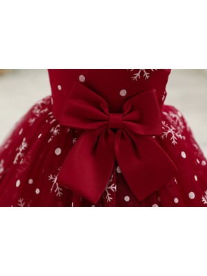 Devils Eye Kar Kız Prenses Elbise Örgü Çocuk Elbisesi (Yurt Dışından)