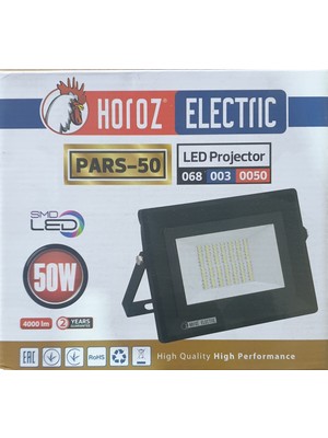 Horoz 50 Watt Günışığı LED Projektör