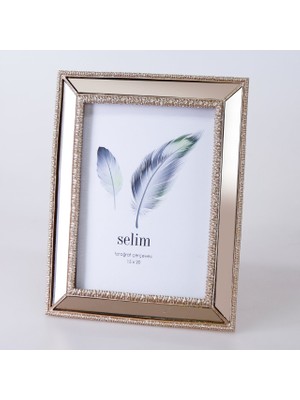 Selim 15X20 Elsira Aynalı Çerçeve Vizon