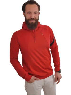 Nike Dry Acd Hoodie Po Fp Ht Erkek Kırmızı Futbol Sweatshirt CQ6679-688