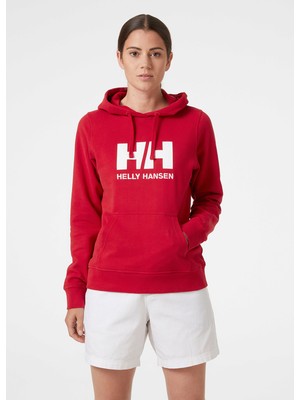 Hh W Hh Logo - Helly Hansen Kadın Kapüşonlu Sweat