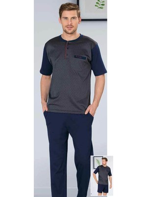 Pierre Cardin  5407 Jakarlı 3'lü Pijama 20Y