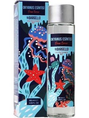 Bargello Okyanus Esintisi Kolonya 80 Derece Ferahlatıcı Etki 180 ml Dökme Kapaklı