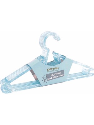 Decobella 12'li Kristal Çocuk Elbise Askısı Bebek Askısı