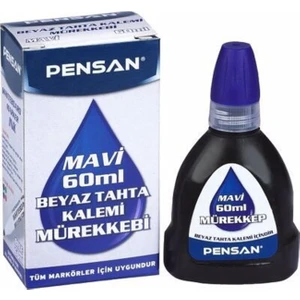 Tahta Kalemi Mürekkebi Mavi 100 ml