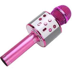 Kablosuz Bluetooth Karaoke Mikrofon El Mic Iphone Tatil Pc Için Rose Gül Kırmızı (Yurt Dışından)