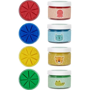 Play Dough Doğal Oyun Hamuru 4'lü Temel Renk Seti 4*150GR