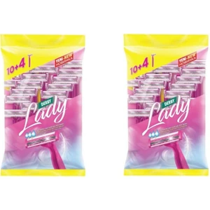 Lady Tıraş Bıçağı Çift Bıçak 14'lü x 2 Adet