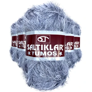 5 Adet Yumoş Sakallı El Örgü Ipi Yünü 06