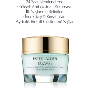 Estee Lauder Day Wear 24 Saat Anti-Oksidan Etkili Nemlendirici Krem - Normal ve Karma Ciltler 30 ml