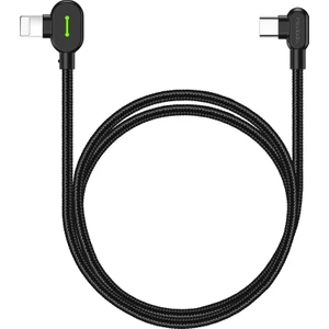 Ca-7370 36W L Tipi Type-C To Lightining Data-Şarj Kablosu 1.2M-Siyah