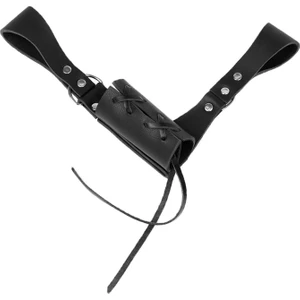 Bel Kılıfı Kurbağa Tutucu Ortaçağ Kılıç Kemeri Kın Kın Aksesuarı Cosplay Siyah Sağ El(Yurt Dışından)