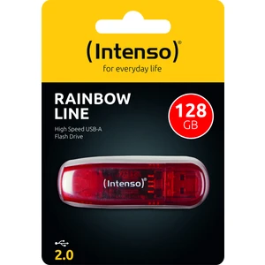 128GB Usb2.0 3502491 Rainbow Line Intenso
