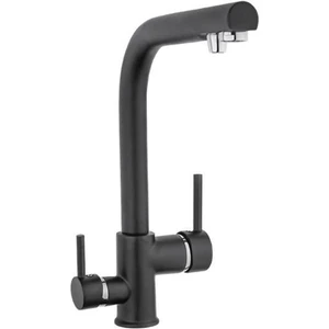 Siyah Kitchen Mix Arıtmalı Evye Bataryası