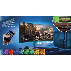 8875 Rgb Sese Duyarlı Ambiyans Aydınlatma