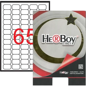 HB-1065 Beyaz Laser Etiket 38,1 mm x 21 mm