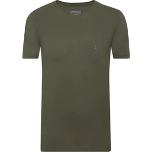 O Yaka Bordo Erkek Tişört