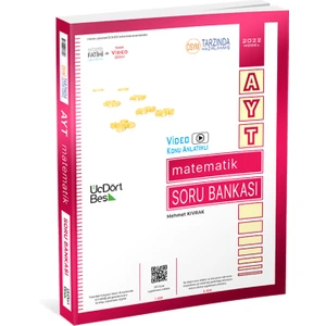ÜçDörtBeş Yayınları AYT Matematik Soru Bankası