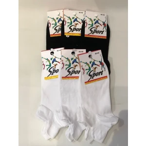 Blues Moda Pamuklu Unisex 3  Adet  Siyah Çorap