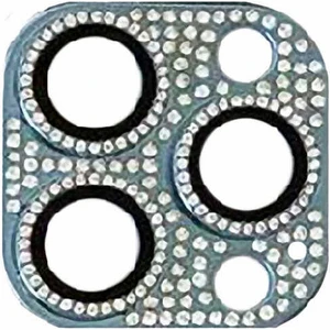 Apple iPhone 11 Pro Full Taşlı Kamera Lens Koruyucu Çerçeveli Koruyucu Cl-08