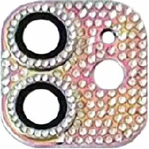 Apple iPhone 12 Mini Full Taşlı Kamera Lens Koruyucu Çerçeveli Koruyucu Cl-08