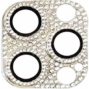 Apple iPhone 12 Pro Max Full Taşlı Kamera Lens Koruyucu Çerçeveli Koruyucu Cl-08