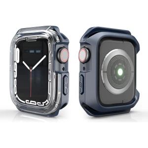 Apple Watch 7 45 mm Uyumlu Kasa Koruyucu Spor Tasarım Premium Gövde Koruma (Önü Açık)