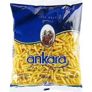 Nuhun Ankara Makarnası Ince Uzun 500GR x 10 Paket