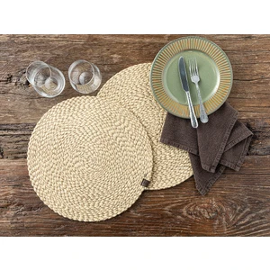 English Home Elisa Jüt 2'Li Amerikan Servıs 35 cm Naturel