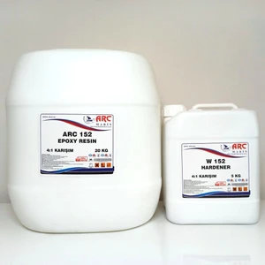 ARC152 Epoksi Ahşap ve Elyaf Laminasyon Reçine 25 kg Set