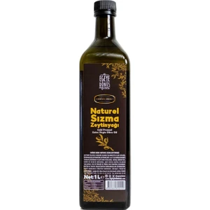 Egeye Dönüş Soğuk Sıkım Natürel Sızma Zeytinyağı Cam Şişe (Yeni Sezon) - 1 Litre