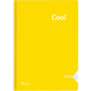 K.color A4 60 Yaprak Kareli Pp Kapak Spiralli Cool Defter