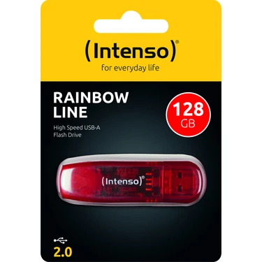 Intenso 128GB Usb2.0 3502491 Rainbow Line