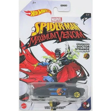 Hot Wheels Spider-Man Auto: Venomized Doctor Strange – Maßstab 1:64, Aus Metall, Für Sammler Und Kids