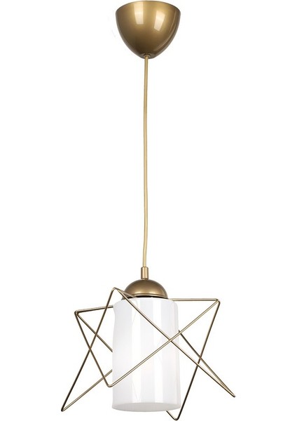 2 Adet Modes Tekli Eskitme- Beyaz Akrilik Avize modelleri