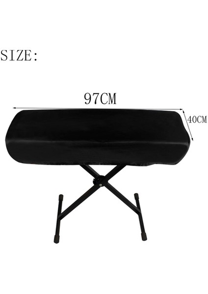 61-Anahtar Elektronik Piyano Klavye Toz Geçirmez Kapak Siyah (Yurt Dışından) fiyatları