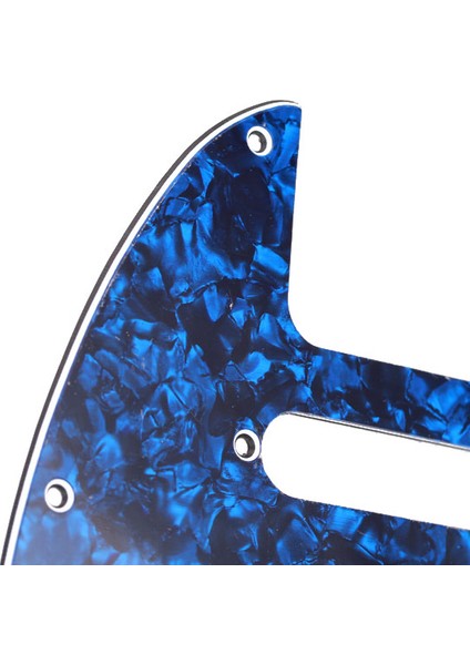 Mavi Inci Pickguard 3 Kat 8 Delik (Yurt Dışından)