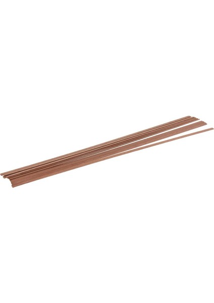 10 Adet Purfling Ciltleme Kakma Şeridi Gitar Klavye Fret Edge Için - Sapele (Yurt Dışından)