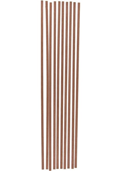 10 Adet Purfling Ciltleme Kakma Şeridi Gitar Klavye Fret Edge Için - Sapele (Yurt Dışından)