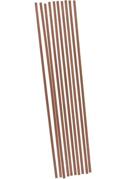 10 Adet Purfling Ciltleme Kakma Şeridi Gitar Klavye Fret Edge Için - Sapele (Yurt Dışından)