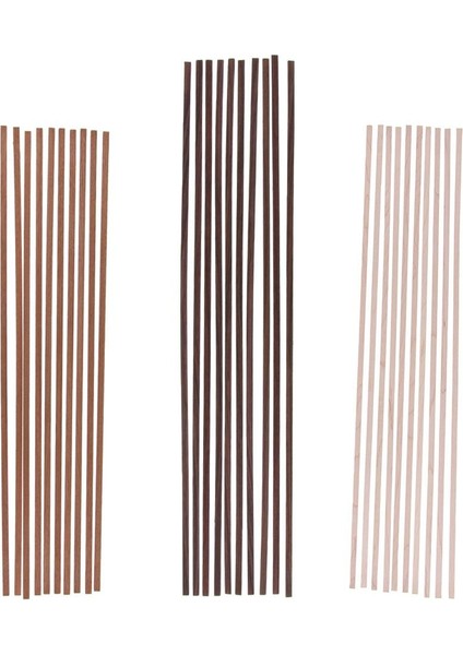 10 Adet Purfling Ciltleme Kakma Şeridi Gitar Klavye Fret Edge Için - Sapele (Yurt Dışından)