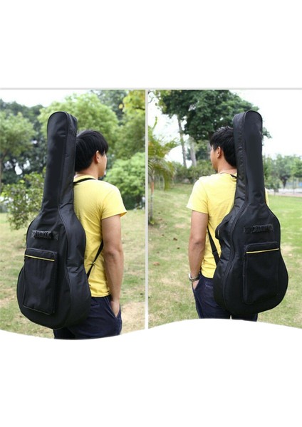 Su Geçirmez 39 '' Inç Gitar Taşıyan Gıg Durumda Yastıklı Omuz Çantaları Sırt Çantası (Yurt Dışından) indirimleri
