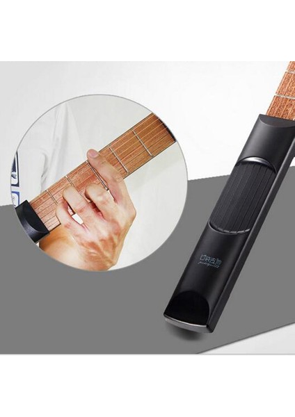 Plastik Ahşap 6 Fret Cep Gitar 6 Dize Gadget Mini (Yurt Dışından)