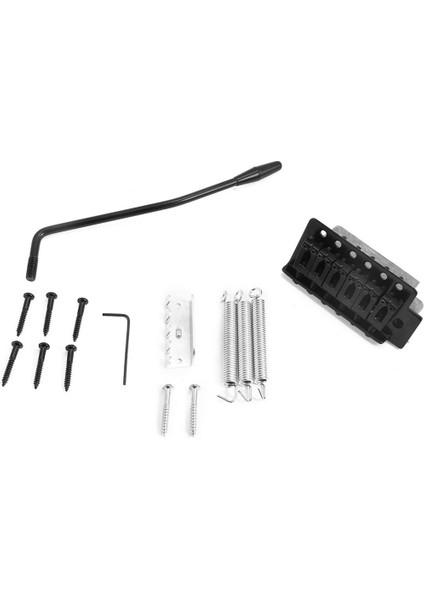 Vintage Tremolo Köprü Vida Anahtarı Set St Elektro Gitar Siyah Için Set (Yurt Dışından)