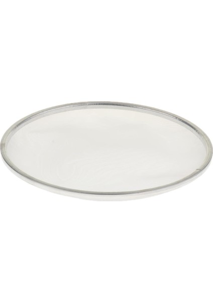 Iki Katlı Örgü Davul Kafa Seti Sessiz Drumheads Beyaz Dilsiz Davul Parçaları 10 Inç (Yurt Dışından)
